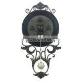 Home Decorative Mosaic Polyresin Pendulum Wall Mounted Clock thumbnail-2