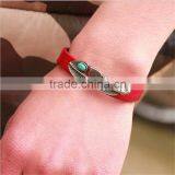 Best Promotion Gift Leather Wristband Fashion Bangle thumbnail-2