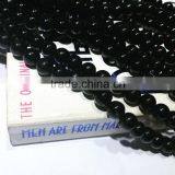 Wholesale Natural Black Tourmaline Round Beads 4-10 mm Gemstone Loose Beads thumbnail-2