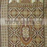 Middle East Islamic Yarn Dyed Polyester Jacquard Prayer Mat D-002 thumbnail-1