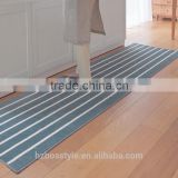 Washable stripe kitchen carpets and rugs runner from China supplier