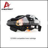 China Supplier Cartridge for HP Laserjet M4555MFP/M4555f MFP Printers CE390X 90X Compatible Toner Cartridges
