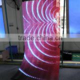 P10.41 Full color Led mesh display stage background