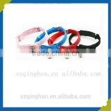 Fashional design colorful collar Puppy/cat SAFETY cute pet collar collar with small meatl bell