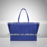 V621-hot sale ladies fashion design branded tote handbag PU leather bag