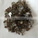 Bronze Reflective Fire Pit Glass