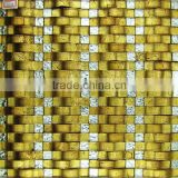 Continue to curved glass classic design background - mixed color glass Mosaic - foshan Mosaic wall fashion accessory