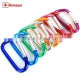 Goread D Type Middle D6CM Multifunctional Carabiner Camp Snap Clip Keychain Aluminum Carabiner Wholesale thumbnail-3
