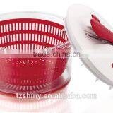 2016 Hot Sale 2 in 1Multi-function Plastic Collapsible Salad Spinner With Mandoline Slicer Plastic Salad Mixer thumbnail-2
