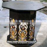 Indian Marble Table Base thumbnail-1