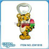 Catoon Pvc Bottle Opener With Magnet thumbnail-1
