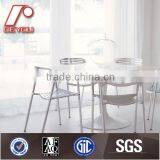 Round Coffee Table, Cafe Table, White Coffee Table CT-605F thumbnail-1