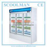 Static Cool Three Glass Door Drink Fridge thumbnail-3