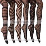 Fishnet Lace Stocking Tights Extended Sizes
