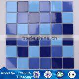 New Design Blue Color Mosaic for Swimming Pools Price thumbnail-3
