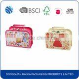 Fancy Custom Printed Cardboard Kids Toy Decorative Suitcase Storage Box thumbnail-3