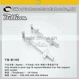 Metal Chrome Clothing Hooks Square Slotted Hooks thumbnail-3