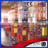 Single Cage Construction Electric Elevator thumbnail-1