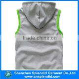 Custom Hoodie Manufacturer Hoody Jacket Sleeveless Hoodie for Kids thumbnail-2