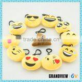 Top Quality Plush Emoji Keychain As Gift / Emoji Keychain In 6*6*6/10*10*10 CM Size Quality Choice