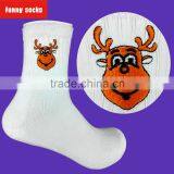Custom Embroidery Socks Embroideied Logo Elite 200N Sport Sock for Sale thumbnail-1