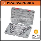 Household Tools Double Ratchel Offset Ring Wrench Spanner Set