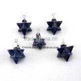 Lapis Lazuli Merkaba / Star Pendant