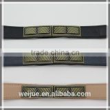 Skinny elastic belt for women