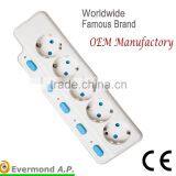 3-6 Ways 16A 220V-250V European Type Socket Outlet With USB thumbnail-3