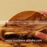 Olive Wood Decorative Carved Plate Fish Design thumbnail-5