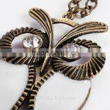 Owl Metal Fashion Clavicle Necklace Ornament Chain Brightness F1-80030 thumbnail-3
