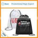 2016 New Design Polyester Drawstring Bag Cord Wholesale Drawstring Backpack thumbnail-3