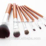 Hot Selling Vegan Travelling Wooden Handle 7PCS Leopard Makeup Brush Set With Cylinder Cup thumbnail-6