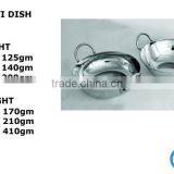 STAINLESS STEEL BALTI DISH