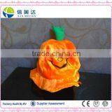 Wholesale Knitted Plush Halloween Pumkin Hat thumbnail-1
