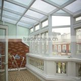 China supplier sun room/glass room/garden sun room house/outdoor glass sun room