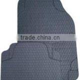 OxGord FMPV01A-BK Front & Rear, Driver & Passenger Seat Ridged Heavy Duty Rubber Floor Mats for Cars