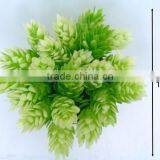 H11cm Plastic New Cone Pine Potted Flowers for Table Decoration thumbnail-2