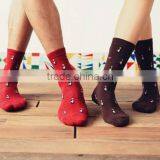 OEM Cheap Custom High Quality Red or Chocolate Cute Couple Sock in China thumbnail-2