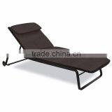 Simple Outdoor Rattan Furniture Sun Lounger - Poly Rattan Outdoor Sunbed thumbnail-2