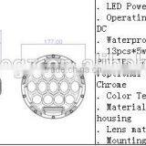 7 Inch CRE LED JEEP Driving Light, IP 67 Waterproof New Design 7 INCHJEEP LED Work Light (SR-LDW-7175,75W) thumbnail-6