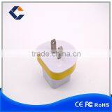 AC/DC Universal 5V 2.1A Dual Usb Travel/home/wall Charger for Ipad thumbnail-1