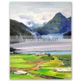 ROYIART Original Landscape Oil Painting on Canvas of Wall Art #10097