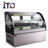 RI-900 Curved Glass Cake Display Refrigerator Bakery Showcase thumbnail-4