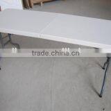 HDPE Plastic Rectangular Folding Table thumbnail-1