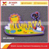 2016 Custom Latest 3D Soft Clothing Label