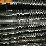 PE,PP,PVC,HDPE, Bimetallic Conical Twin Screw and Barrel