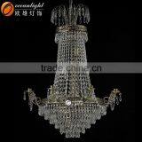 Glass Crystal Chandelier,gold Crystal Chandelier Om81090-D66 H89 L8 thumbnail-2