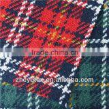 New Design Multicolored Red White Blue Black Yellow Check Tartan Woven Wool Fabric thumbnail-2