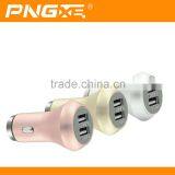 2015 New Arrival Mobile Phone Portable Universal Mini Metal Dual Usb Car Charger thumbnail-5